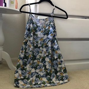 American apparel Hawaiian/tropical babydoll dress